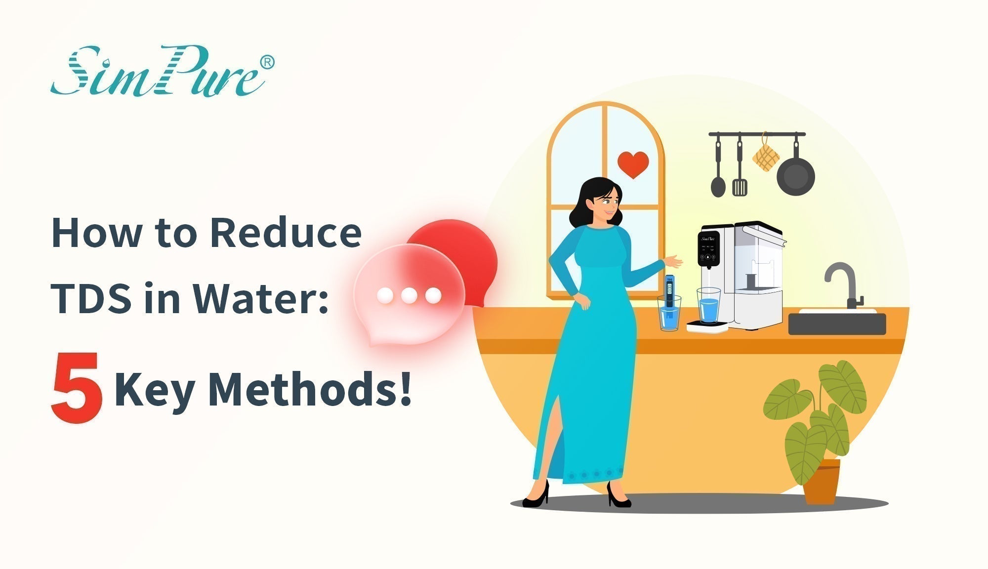 how to reduce tds in water