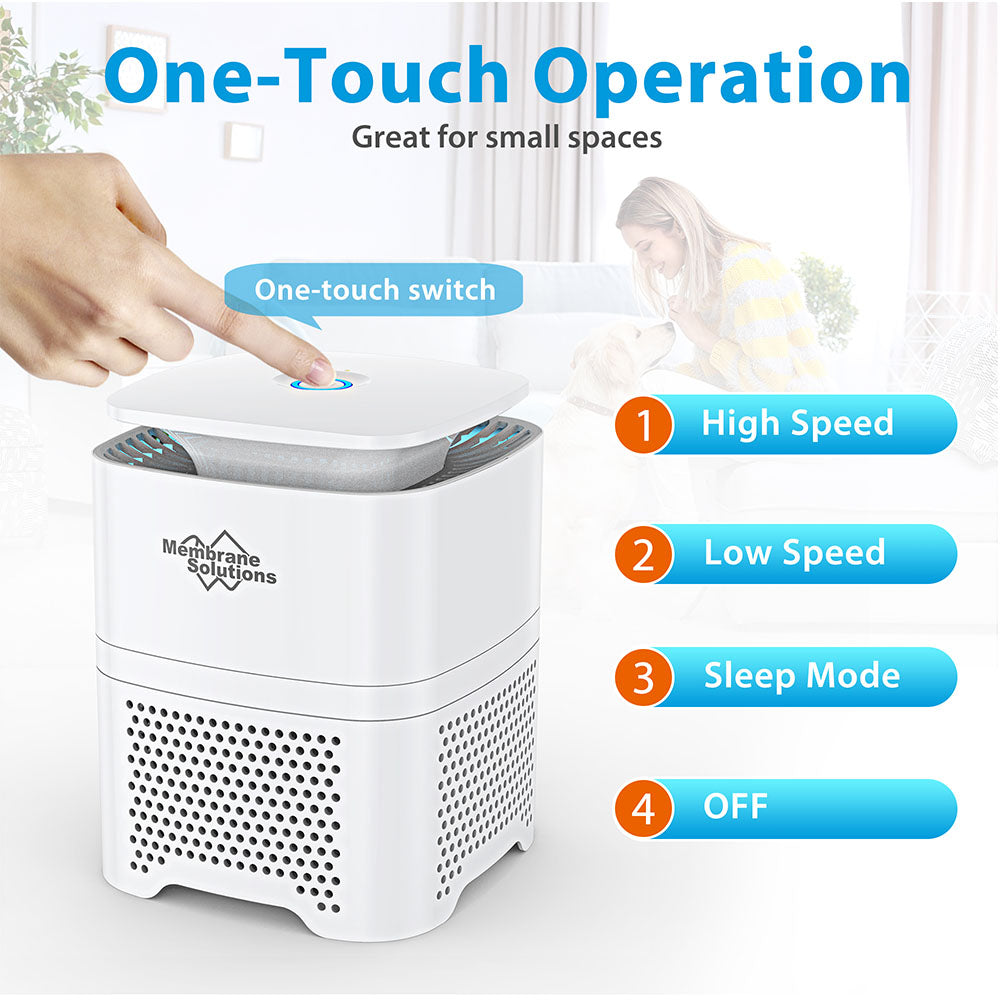 mini air purifier for desk