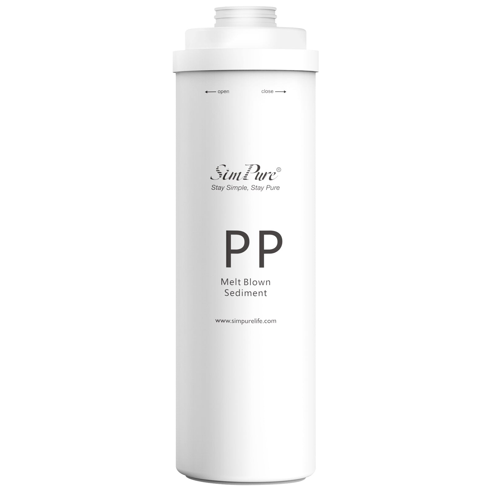 SimPure T1-400/T1-100 Series PP Filter Replacement Cartridge (6 Months+ Service Life)
