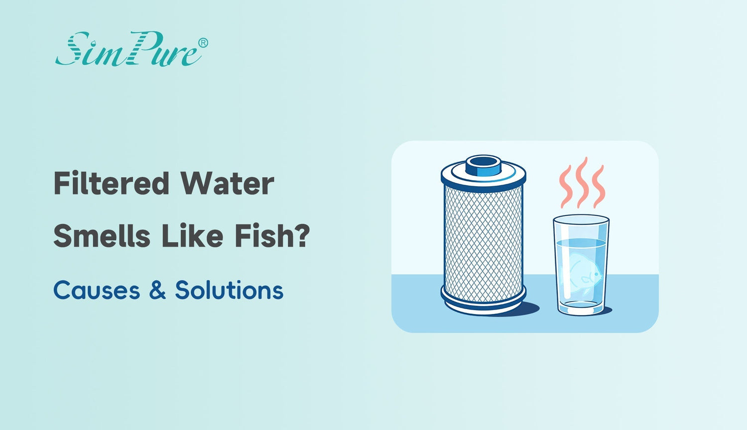 Filtered Water Smells Like Fish? Causes & Solutions