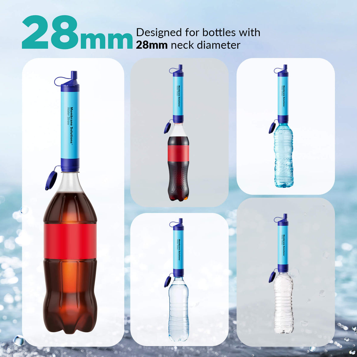 A Portable and Long Life Span Survival Straw