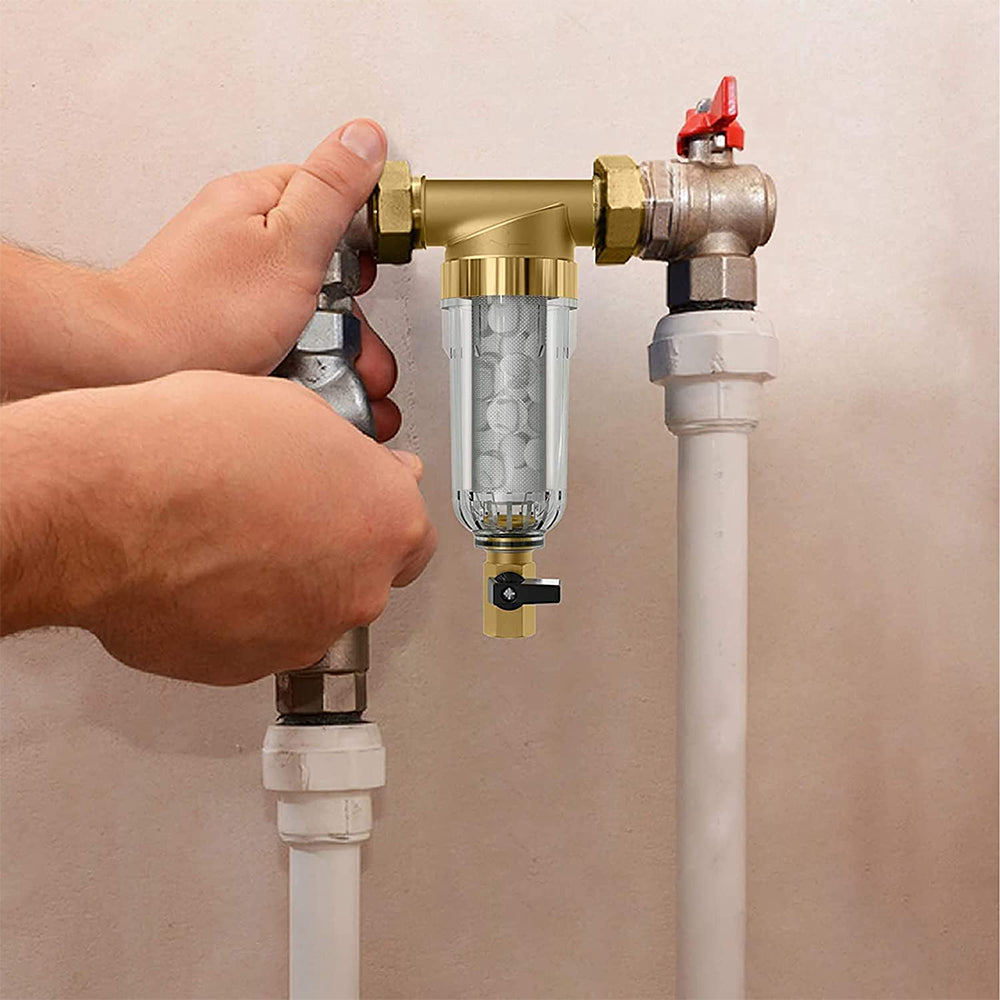  Whole House Anti Scale Spin Down Sediment Water Filter 